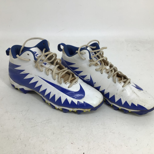Vist Large View of Product Image Which is Used Nike ALPHA FASTFLEX SR 10 FB CLEATS Adult FB Cleats White Senior 10