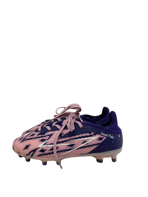 Vist Large View of Product Image Which is Used Dream Pairs Jr 1.5 Soccer Cleats Purple 