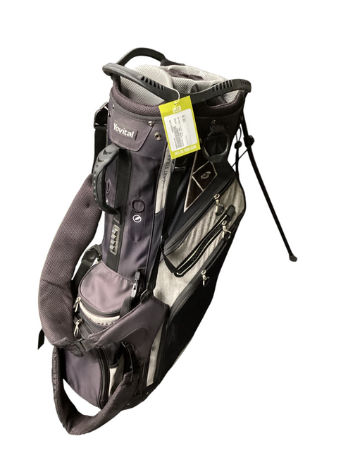 Vist Large View of Product Image Which is Used YOVITAL Mens Golf Stand Bag Black