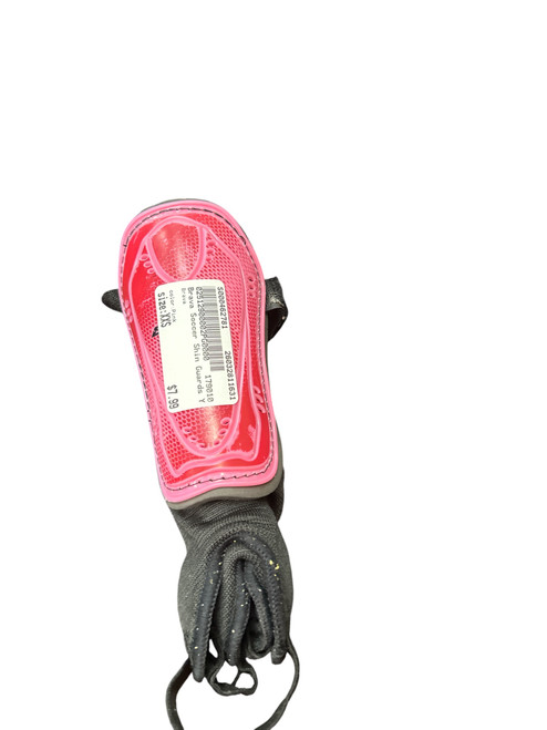 Vist Large View of Product Image Which is Used Brava Soccer Shin Guards Youth Pink XXS