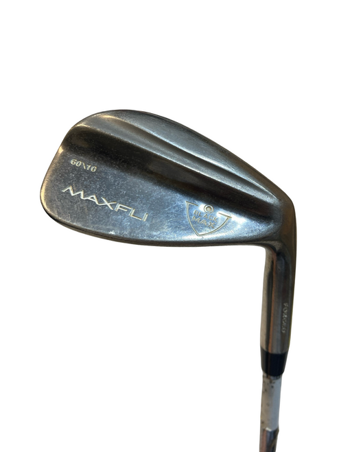 Vist Large View of Product Image Which is Used Maxfli BLACK MAX 56/12 Golf Wedge Mens RH Sand Wedge