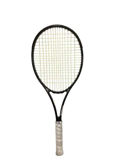Vist Large View of Product Image Which is Prince CTS APPROACH 90 Adult Tennis Racquet Black 4 1/2"