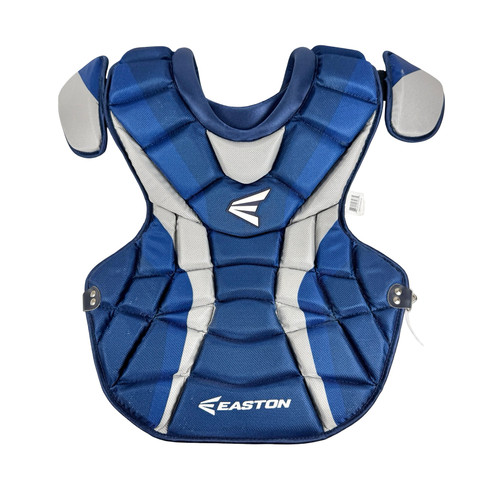 Vist Large View of Product Image Which is Used Easton FORCE Catchers Chest Protector Royal Blue Adult 17"