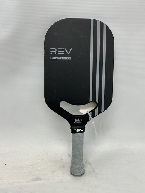 Vist Large View of Product Image Which is Used PLATINUM Pickleball Racquet Black