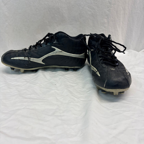 Vist Large View of Product Image Which is Used Warrior LAX Cleats Mens Black Senior 9