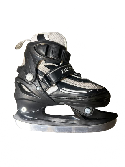 Vist Large View of Product Image Which is Used Lake Placid LAKE PLACID SUMMIT YTH ADJ Youth Hockey Skate Adjustable