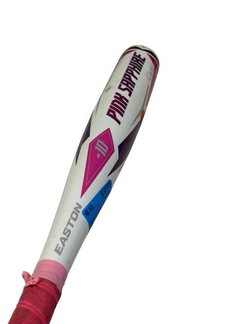 Vist Large View of Product Image Which is Used Easton PINK SAPPHIRE FP22PSA -10 Fastpitch Softball Bat 25" 25/15