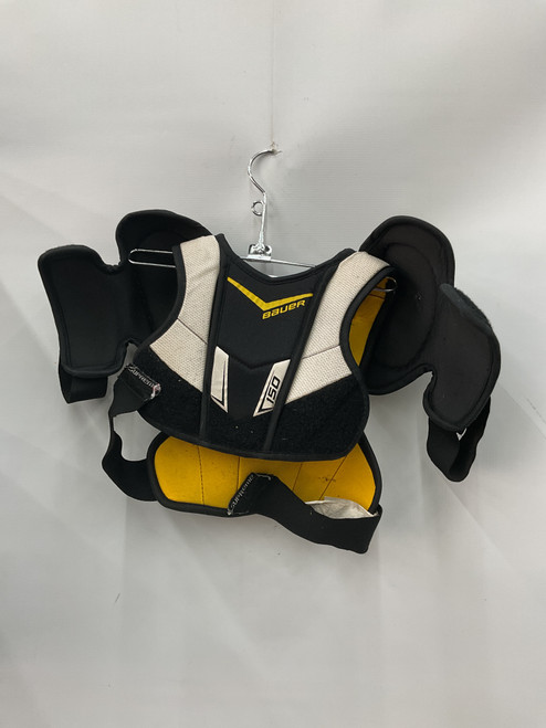Vist Large View of Product Image Which is Used Bauer SUPREME 150 Youth Shoulder Pads SM