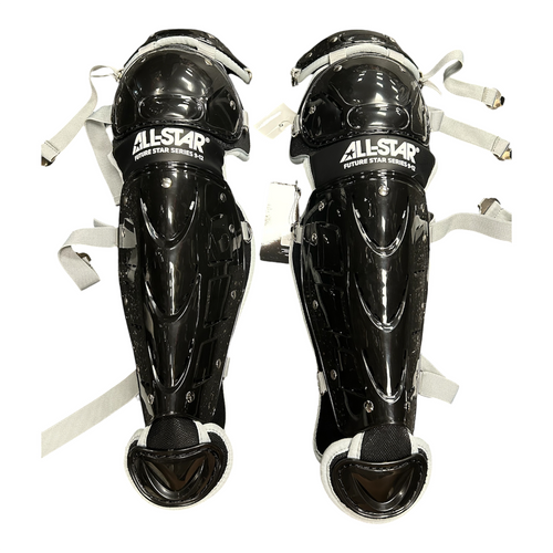 Vist Large View of Product Image Which is New All-Star FUTURE STAR Catchers Chest Protector Black Junior