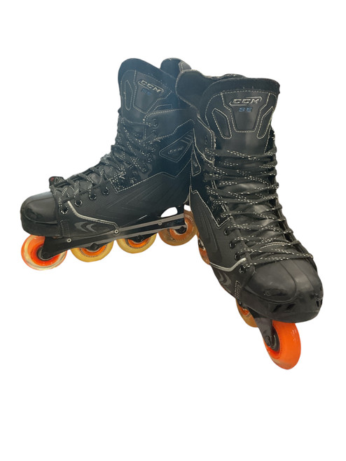 Vist Large View of Product Image Which is Used CCM Roller Hockey Skates Black Senior 10