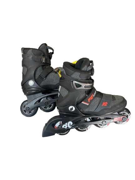 Vist Large View of Product Image Which is Used K2 FIT 80 Senior Rec Fitness Skates Black Senior 7