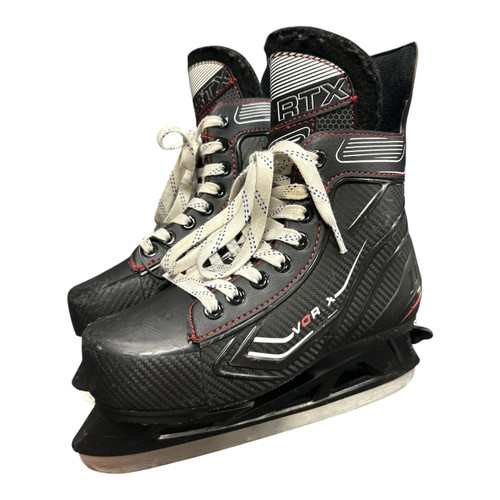 Vist Large View of Product Image Which is Used Lake Placid VORTEX Hockey Skate Adjustable Sz 3-6