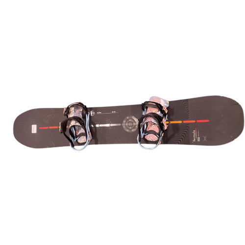 Vist Large View of Product Image Which is Used Arbor FORMULA 152 Mens Board/Bindings Black 152 cm