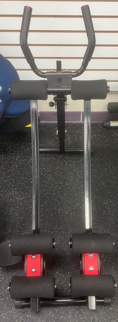 Vist Large View of Product Image Which is Used Exercise Ab Wheel Black