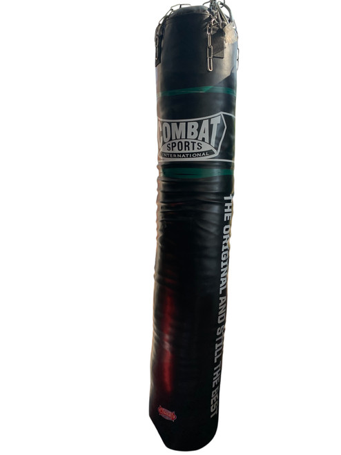 Vist Large View of Product Image Which is Used COMBAT SPORTS 100LB HEAVY BAG Boxing Heavy Bag Black 100 lb