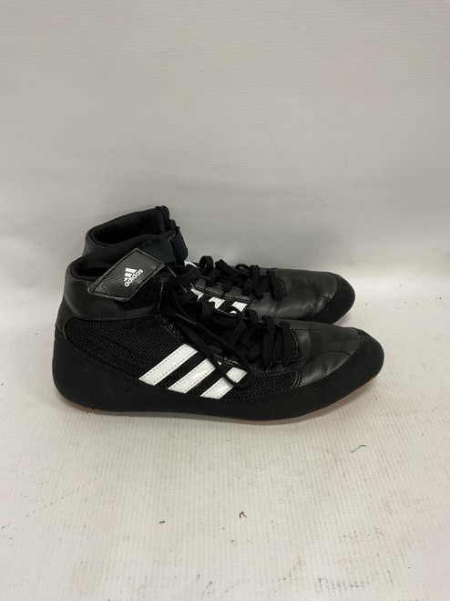 Vist Large View of Product Image Which is Used Adidas Wrestling Shoes Black Senior 9