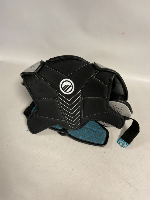 Vist Large View of Product Image Which is Used Maverik CHARGER Lacrosse Shoulder Pads Grey SM