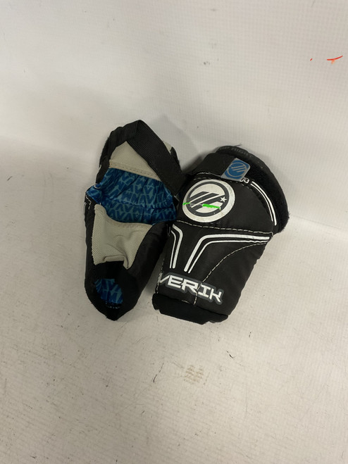 Vist Large View of Product Image Which is Used Maverik CHARGER Lacrosse Arm Pads/Guards Black SM