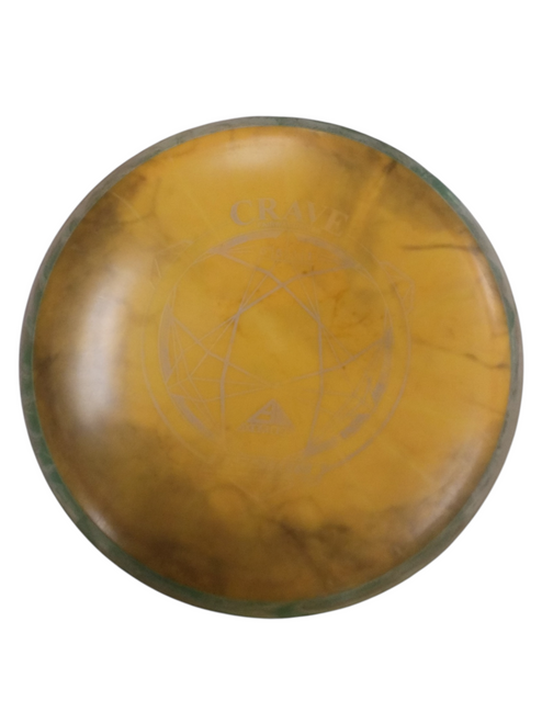 Vist Large View of Product Image Which is Used Axiom CRAVE FISSION Disc Golf Driver Gold