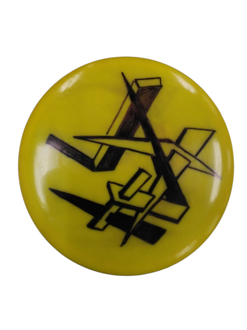 Vist Large View of Product Image Which is Used Latitude 64 CLAYMORE Disc Golf Mid Range Yellow