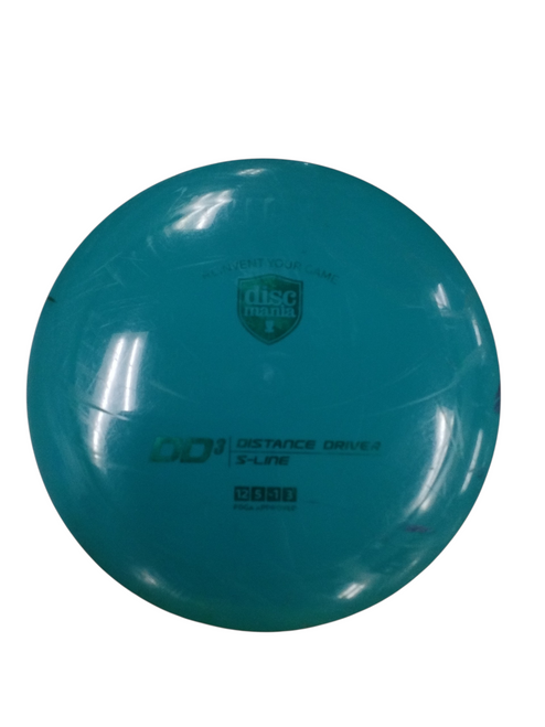 Vist Large View of Product Image Which is Used Discmania DD3 SLINE Disc Golf Driver Teal