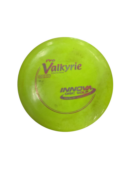 Vist Large View of Product Image Which is Used Innova PRO VALKYRIE Disc Golf Driver Green