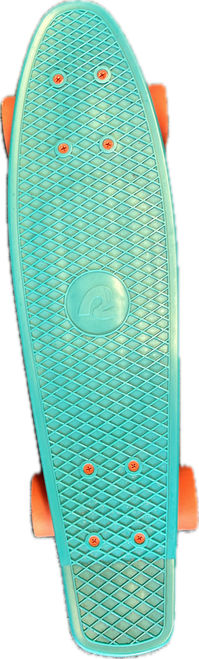 Vist Large View of Product Image Which is Used Retrospec PENNY Complete Skateboard Teal Regular