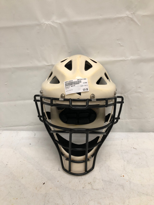 Vist Large View of Product Image Which is Used Easton WHITE Catchers Mask White