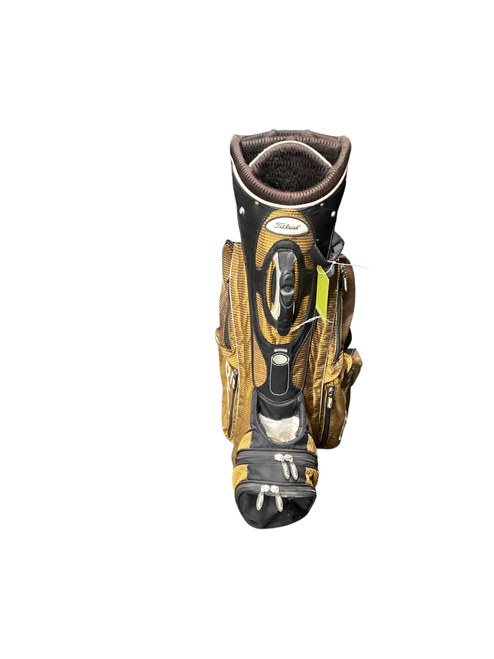 Vist Large View of Product Image Which is Used Titleist Mens Golf Cart Bag Tan