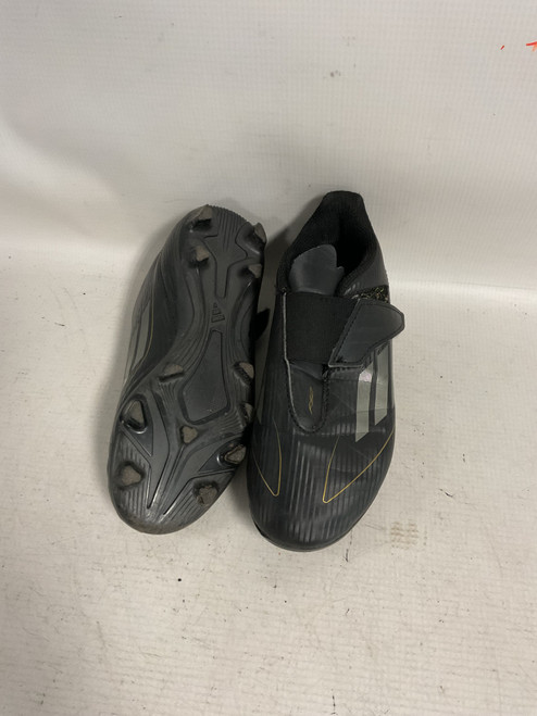 Vist Large View of Product Image Which is Used Adidas F50 Soccer Cleats Black Junior 01