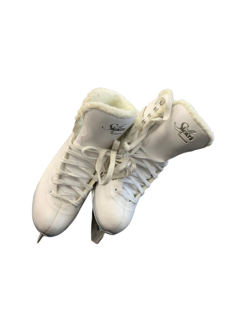 Vist Large View of Product Image Which is Used Jackson SOFT SKATE WomensFigure Skate White Senior 5