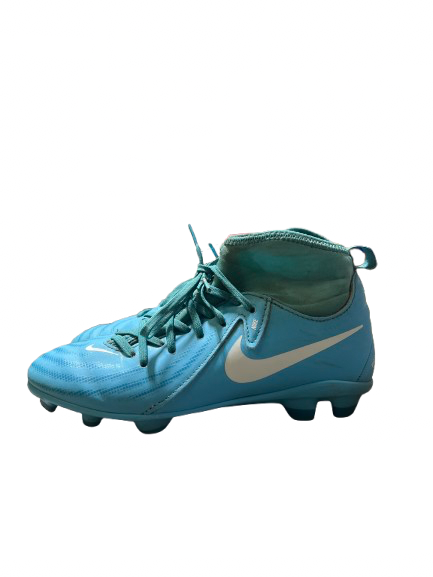 Vist Large View of Product Image Which is Used Nike Soccer Cleats Teal Junior 03