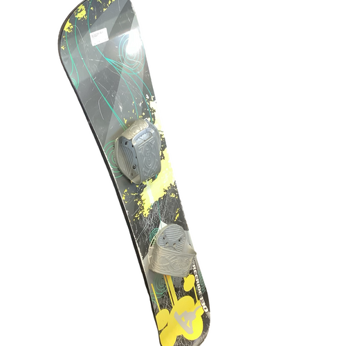 Vist Large View of Product Image Which is Used FREERIDE 130 Boys Board/Binding Black 127 cm