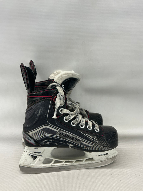 Vist Large View of Product Image Which is Used Bauer VAPOR X500 Youth Hockey Skate Youth 13.0