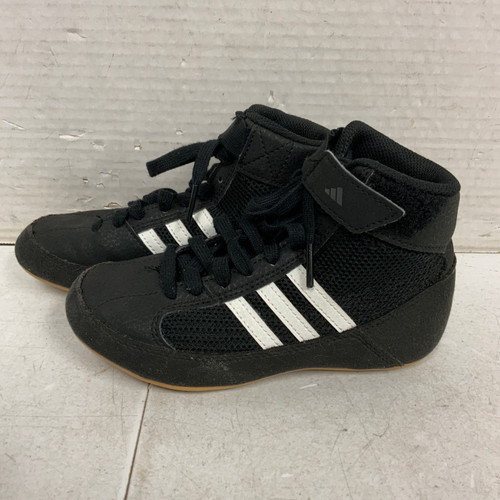 Vist Large View of Product Image Which is Used Adidas Wrestling Shoes Black Youth 12.0