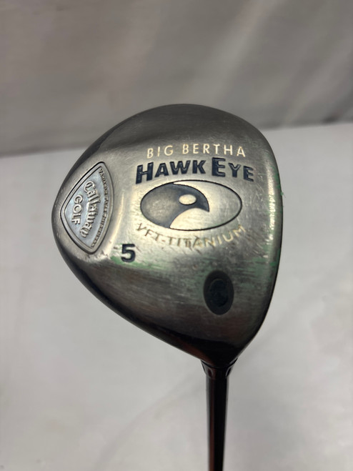 Vist Large View of Product Image Which is Used Callaway 5 WOOD HAWKEYE Mens Fairway Wood RH 5 Wood