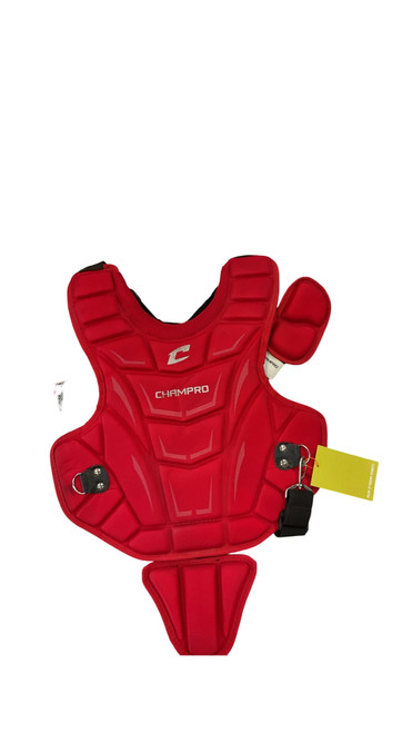 Vist Large View of Product Image Which is Used, Champro, Catchers, Chest Protector, Red, Youth