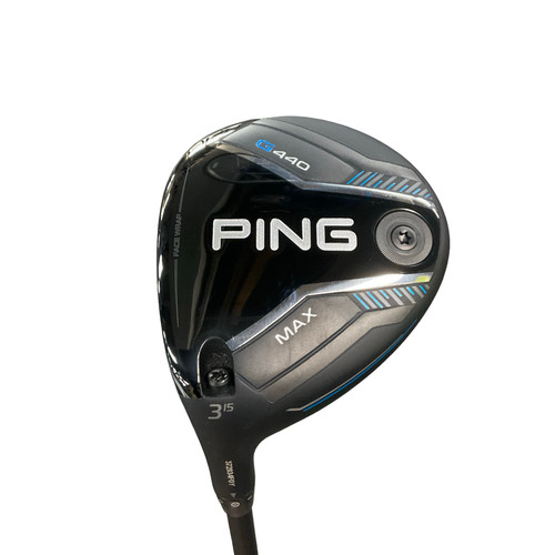 Vist Large View of Product Image Which is Used Ping G440 MAX Mens Fairway Wood LH 3 Wood NEVER USED