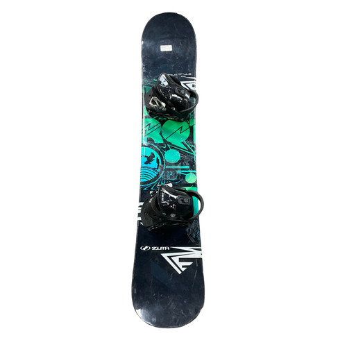 Vist Large View of Product Image Which is Used Zuma PREMIUM STYLE Mens Board/Bindings Black 153 cm