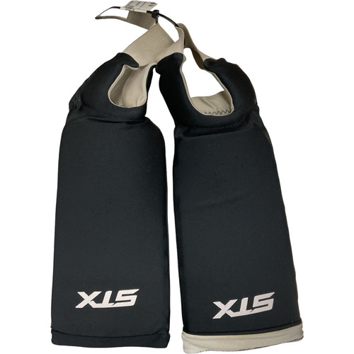 Vist Large View of Product Image Which is Used STX SHINGUARDS FH Shin Guards Black 14"