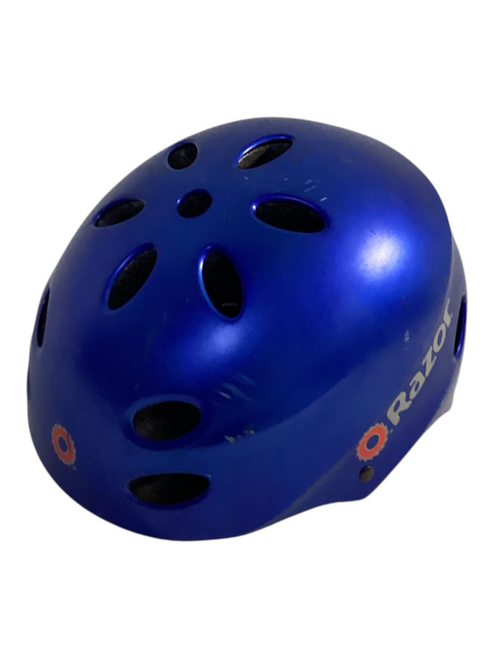 Vist Large View of Product Image Which is Used Razor HELMET Bike Helmet Royal Blue MD