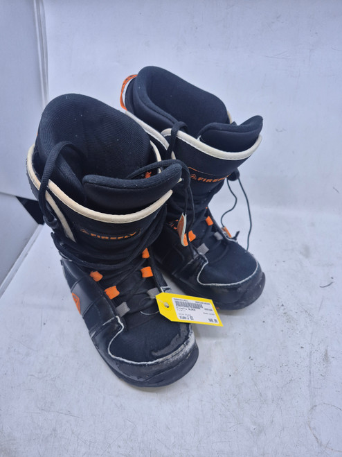Vist Large View of Product Image Which is Used Firefly BLACK Boys Snowboard Boots Black Junior 03