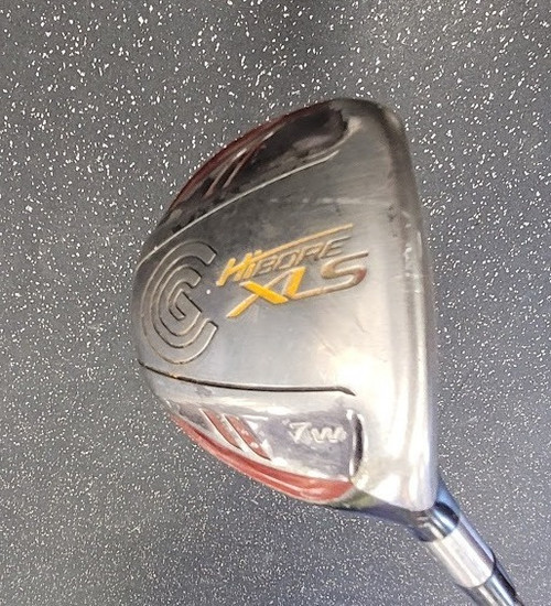 Vist Large View of Product Image Which is Used Cleveland HIBORE XLS 7W Mens Fairway Wood RH 7 Wood