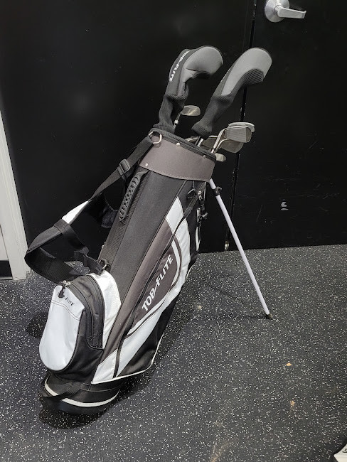 Vist Large View of Product Image Which is Used Top Flite TITANIUM COMPOSITE Mens Package Set RH Black 11 Piece