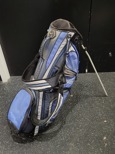 Vist Large View of Product Image Which is Used Nike EXTREME SPORT Mens Stand Bag Royal Blue