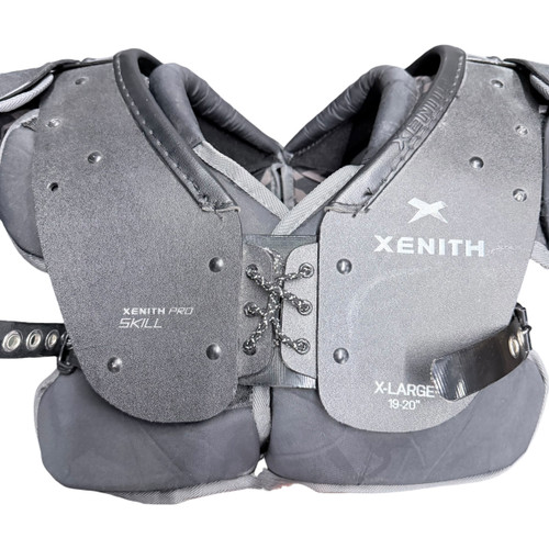 Vist Large View of Product Image Which is Used Xenith PRO SKILL FB Shoulder Pads Black XL