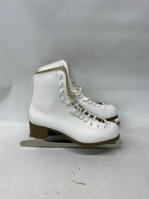 Vist Large View of Product Image Which is Used Glacier 120 FIGURE SKATES WomensFigure Skate White Senior 10