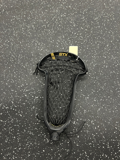 Vist Large View of Product Image Which is Used STX AXXIS STRUNG Womens Lacrosse Head Black