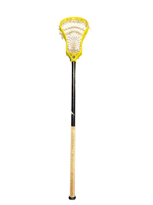 Vist Large View of Product Image Which is Used Warrior BRINE Men Atk/Mid Complete Stick Yellow