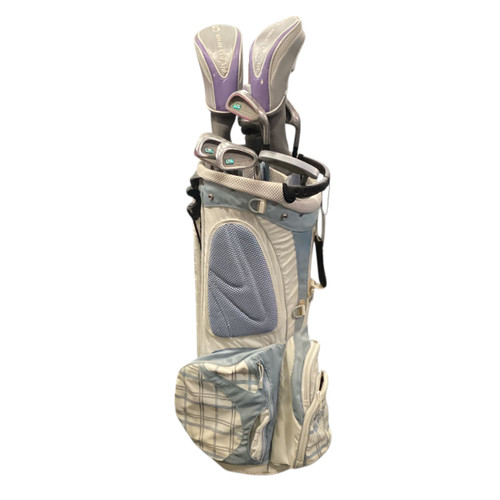 Vist Large View of Product Image Which is Used MacGregor DX Womens Package Set RH White 11 Piece